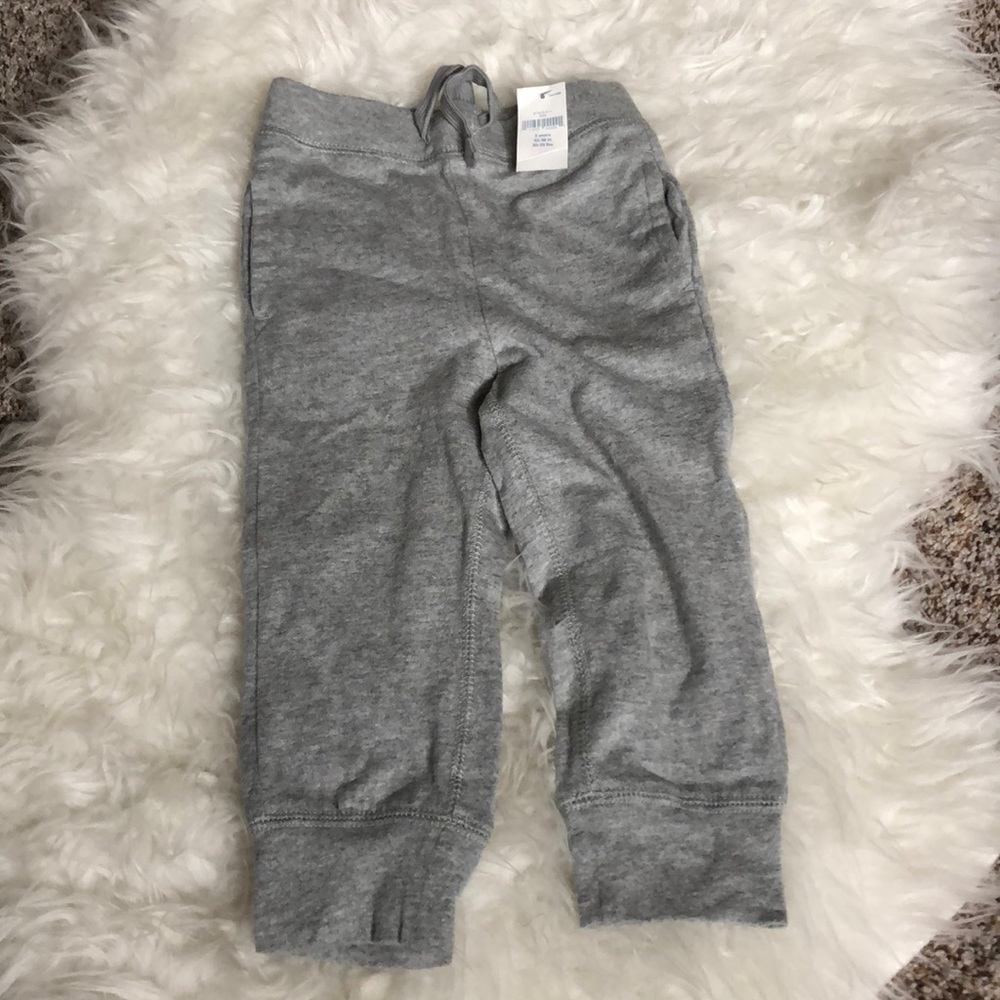 NWT Baby gap sweats grey 2T